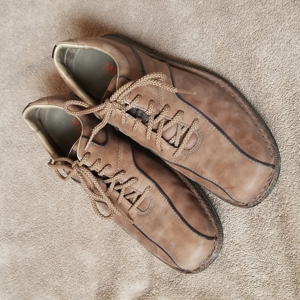 Merrell Mens World Myth Leather Shoe Size 8.5